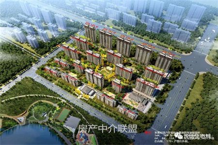文泽康城3室2厅1卫97m2送车库13平